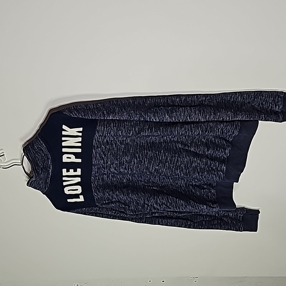 Pink Victoria's secret small blue half zip sweater jacket - Picture 4 of 5